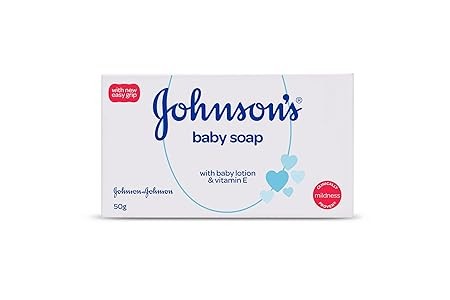 OHNSON'S Baby soap enriched with vitamin E