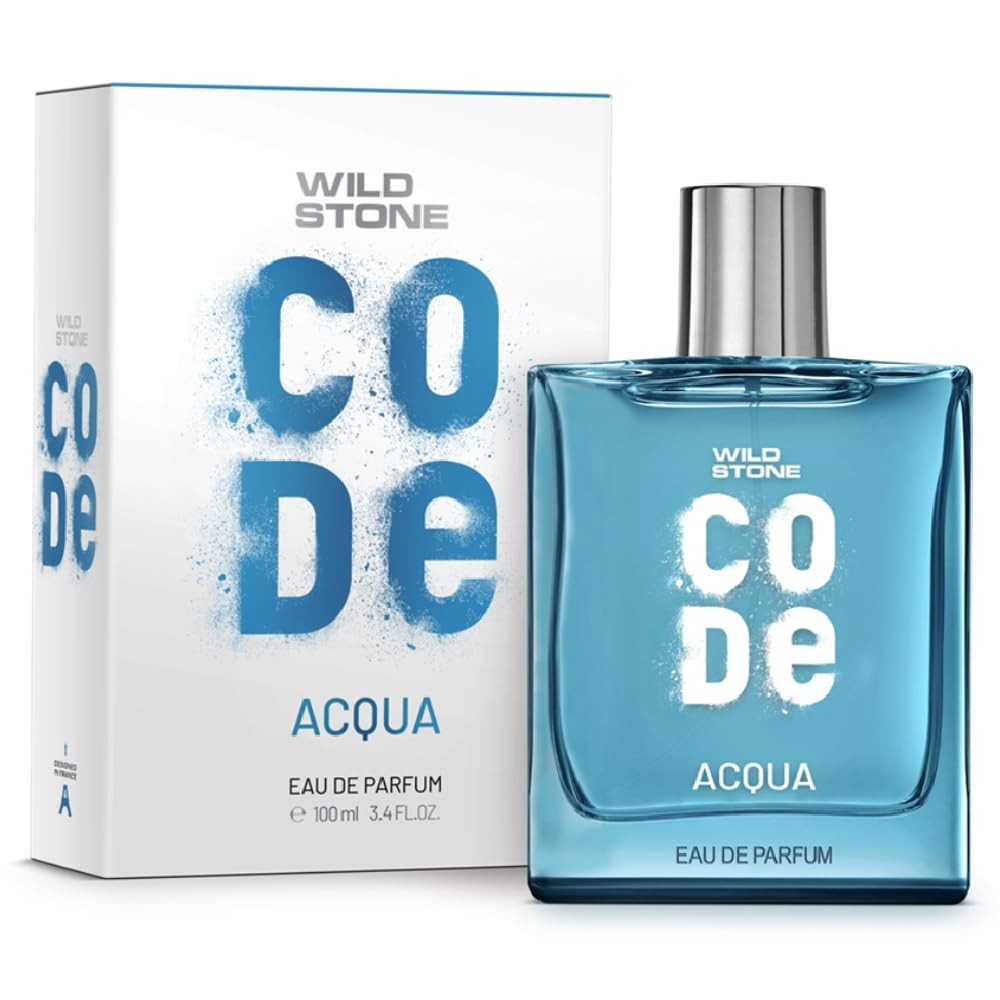 Wild Stone CODE Acqua Long Lasting for Men, Eau de Parfum - 100 ml  (For Men)