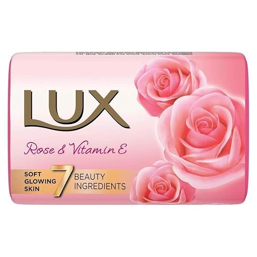 Lux Soft Glow Rose & Vitamin E For Glowing Skin Soap Beauty Soap 150 g