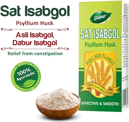 Amrita Sat-Isabgol 100 grams Powder (Pack Of 2), 2 count