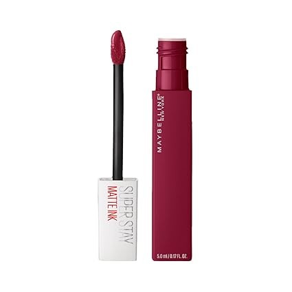 Maybelline New York SuperStay Matte Ink Liquid Lipstick - Founder, Highly pigmented, Transfer Proof & Fade Proof. Maybelline New York SuperStay Matte Ink Liquid Lipstick Lasts Up To 16 Hour | 5ml