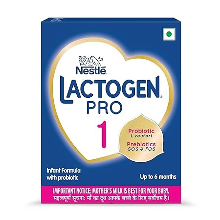 Nestle Lactogen Pro 1, Infant Formula Up To Bag-In-Box Pack  (400 g, Upto 6 Months)