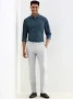 Men Regular Fit Printed Cut Away Collar Casual Shirt