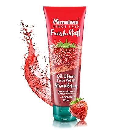 HIMALAYA Fresh Start Oil Clear Strawberry Face Wash  (100 ml)