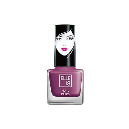 Elle 18 Matte, Glossy Finish Nail Pops Color 161, 161, 5 Ml