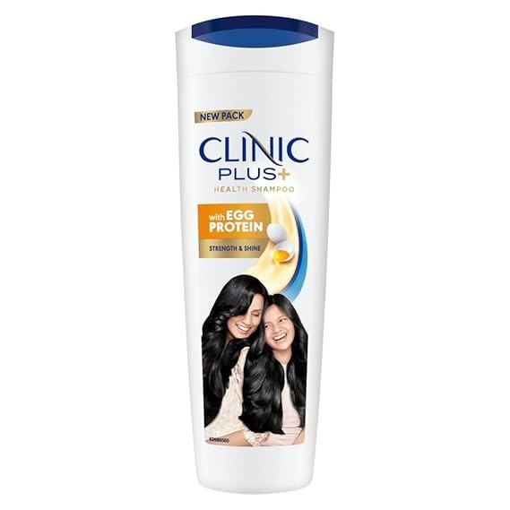 Clinic Plus Strength & Shine With Egg Protein Shampoo  (650 ml)