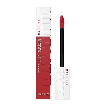 Maybelline New York SuperStay Matte Ink Liquid Lipstick - Enchanter 380, Highly pigmented, Transfer Proof & Fade Proof. Maybelline New York SuperStay Matte Ink Liquid Lipstick Lasts Up To 16Hr  5ml