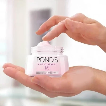POND's BRIGHT BEAUTY SERUM CREAM SPF 15 PA