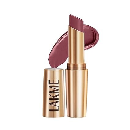 Lakme Powerplay Priming Matte Lipstick, Smooth Matte Finish, Lightweight Lipstick, Smudgeproof, Lasts 16hrs, Hydrates Lips, Pink Party, 3.6g