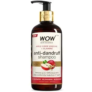 WOW SKIN SCIENCE Apple Cider Vinegar Shampoo  (300 ml)