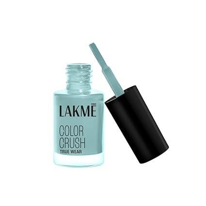 LAKMÉ True Wear Color Crush Glossy Finish Nail Polish, Long Lasting & Vibrant Nail Paint, 13, 6Ml