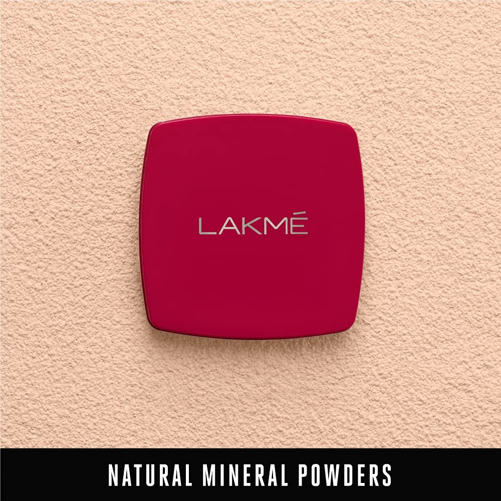 LAKMÉ Forever Matte Compact, Smooth Finish, For All Skin Lasts For 12 Hrs, Even Toned Look, Natural Beige, 9G