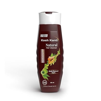 PATANJALI Kesh Kanti Natural Hair Cleanser Shampoo, Prevents Dryness  (650 ml)