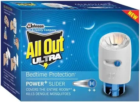 All Out Ultra Mosquito Repellant Combi Pack (Machine + 2 Refills) | Kills Dengue Mosquitoes, Pack Of 1