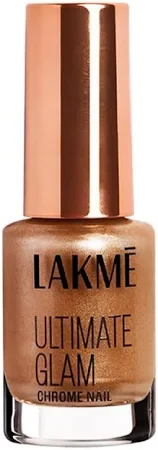 Lakme Chrome Nail Paint, Bronze 6ml