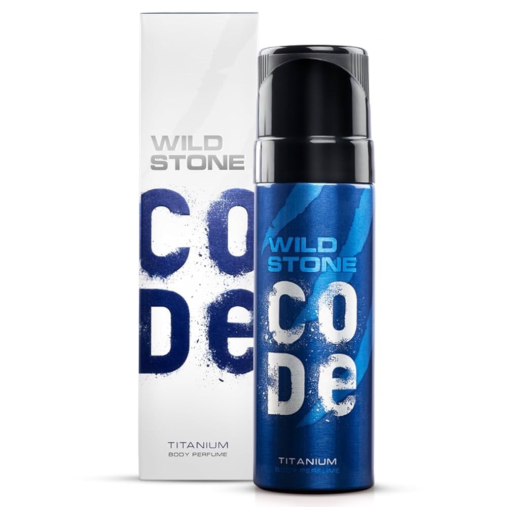 Wild Stone Code Titanium Perfume Body Spray - For Men  (120 ml)