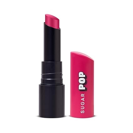 SUGAR POP Ultrastay Transferpoof Matte Lipstick with Vitamin E  Smooth Glide  Waterproof  Longlasting  4gm - 13 Fuchsia Fling