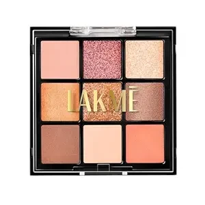 Lakme 9 in 1 Eyeshadow Sunkissed 11.7g - Matte, Shimmer and Metallic