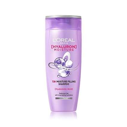 L'Oréal Paris Hyaluron Moisture 72H Moisture Filling Shampoo | For Dull & Dehydrated Hair  (1 L)