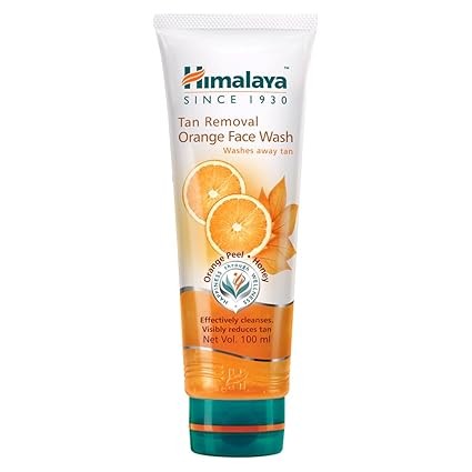 HIMALAYA Tan Removal Orange Face peel of Mask Scrub  (100 g)