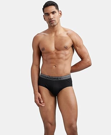 Jockey Men's Cotton Brief(Colors & Print May Vary)