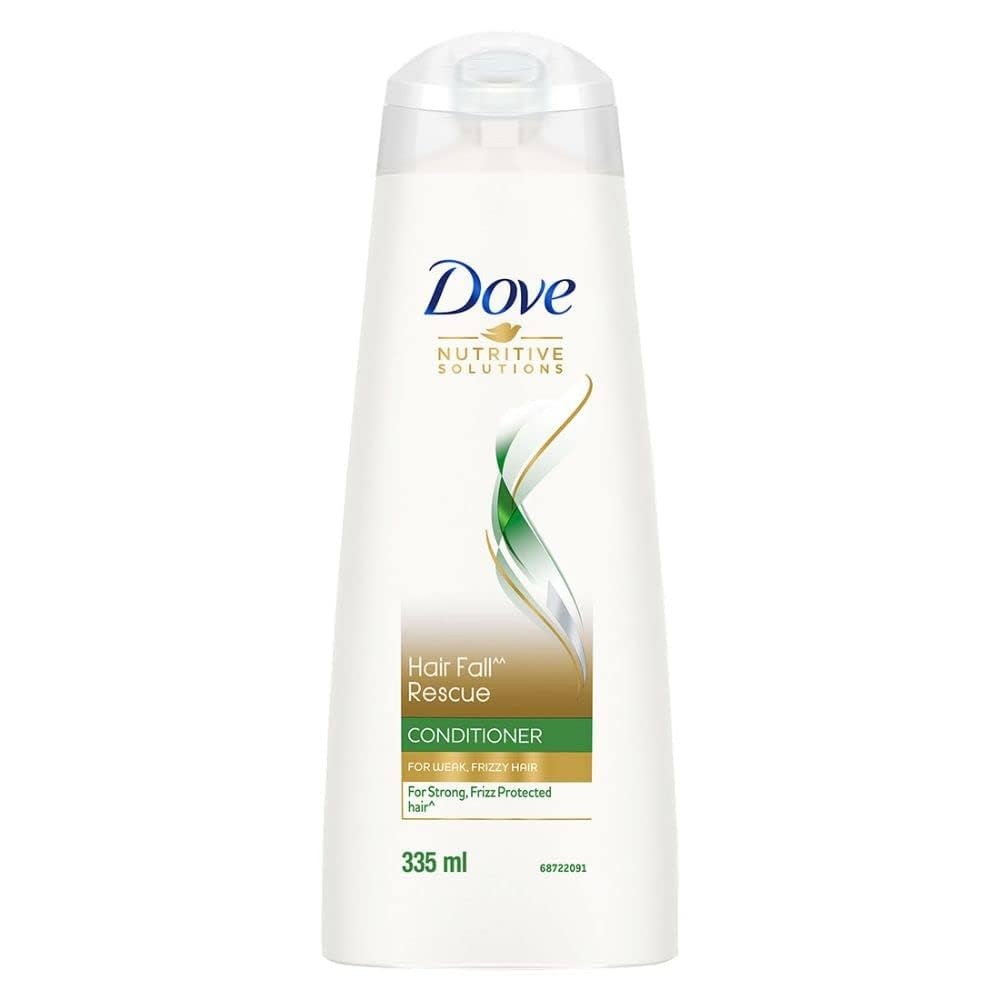 Dove Hair fall^ Rescue 1-min Conditioner with Bio-Protein Care and Amino Protein for weak and breakage prone hair,for upto 72 hours* of effortlessly detangled, stronger hair | 75ml