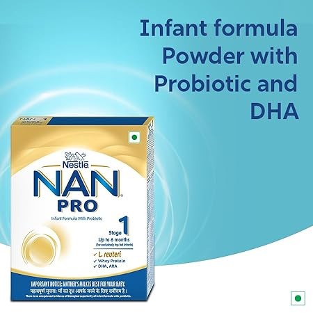 Nestle Nan Pro 1 Infant Formula Powder, (Stage 1)  (400 g, 6+ Months)