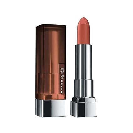 Maybelline New York Matte Lipstick, Intense Colour, Keeps Lips Moisturised, 657 Nude Nuance, Color Sensational Creamy Matte Lipstick, 3.9