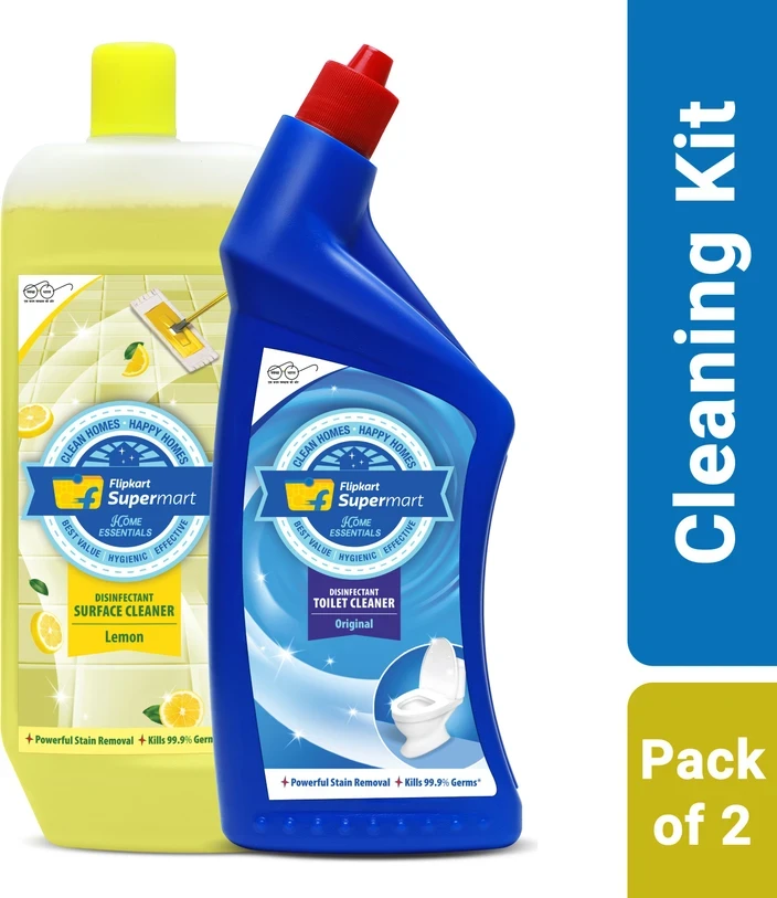 Supermart Home Essentials Disinfectant Toilet and Surface Cleaner  (1975 ml)